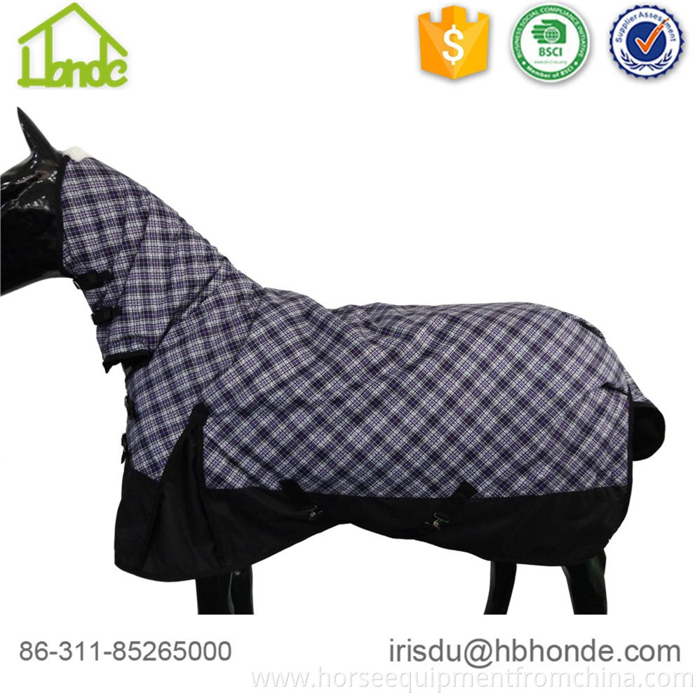 two tone horse rug